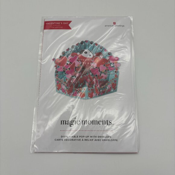 American Greetings Magic Moments Displayable Pop-Up Valentine's Day Cards NEW - Picture 14 of 15
